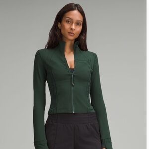 Define Cropped Jacket *Nulu - Legacy Green